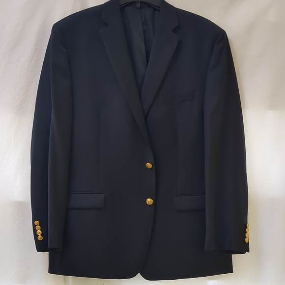 Lauren Ralph Lauren NWOT Navy Wool Blazer - Picture 3 of 13